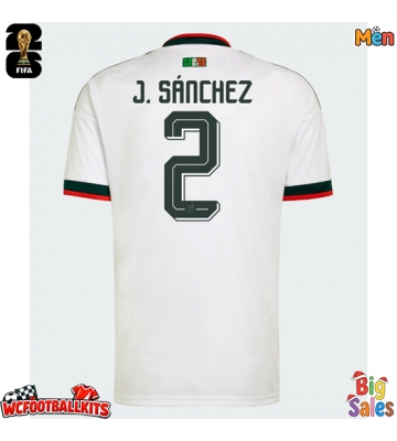 Mexico Jorge Sanchez #2 Replica Away Stadium Shirt World Cup 2026 Short Sleeve